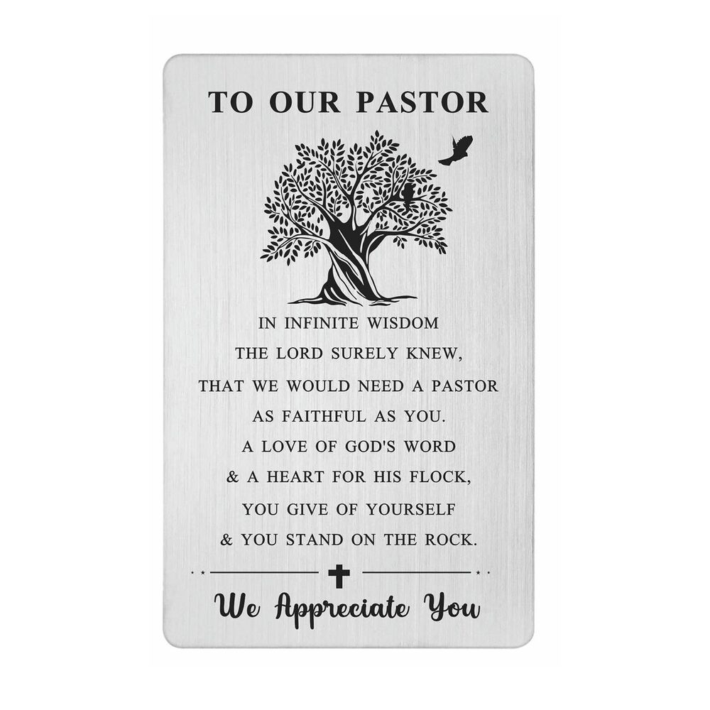 3318 Pastor Appreciation Cards - Pastor Appreciation Gifts - Pastor